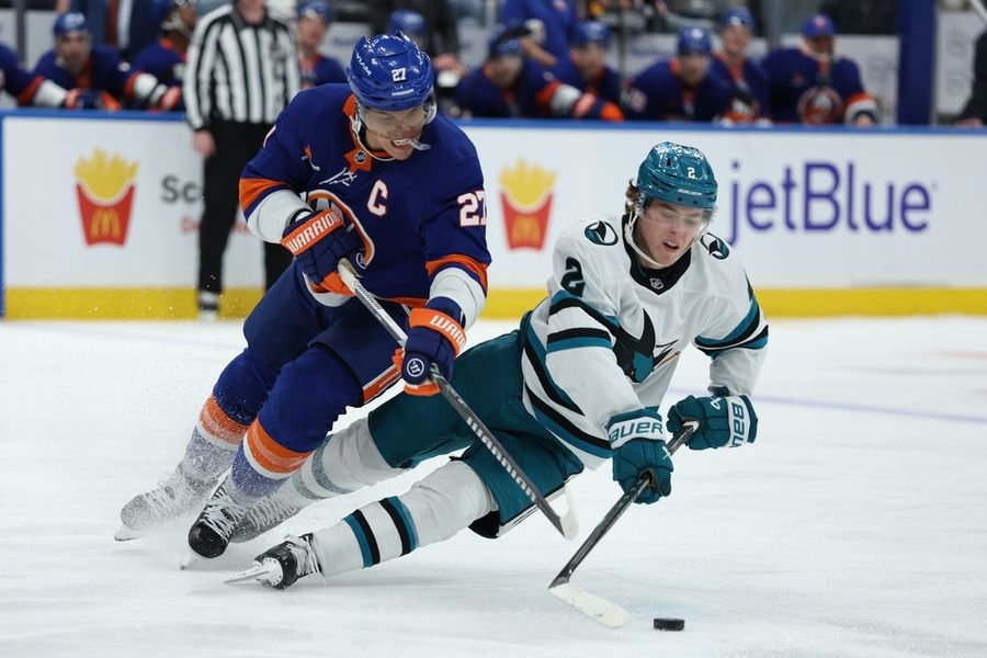 NHL: San Jose Sharks at New York Islanders