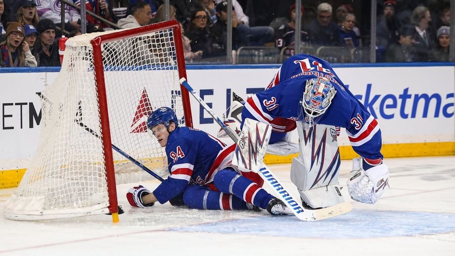 NHL: Columbus Blue Jackets at New York Rangers